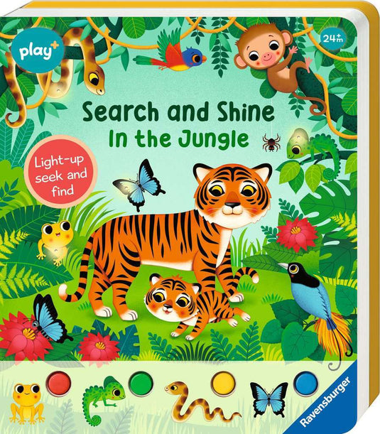 Book Search & Shine: In the Jungle by Ravensburger