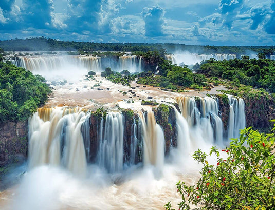 Iguazu Waterfalls, Brazil 2000 Piece Jigsaw Puzzle by Ravensburger - 1