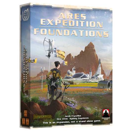 Terraforming Mars Ares Expedition: Foundations Board Game Expansion by Stronghold Games