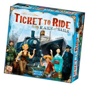 Ticket To Ride: Rails And Sails Board Game by Days Of Wonder