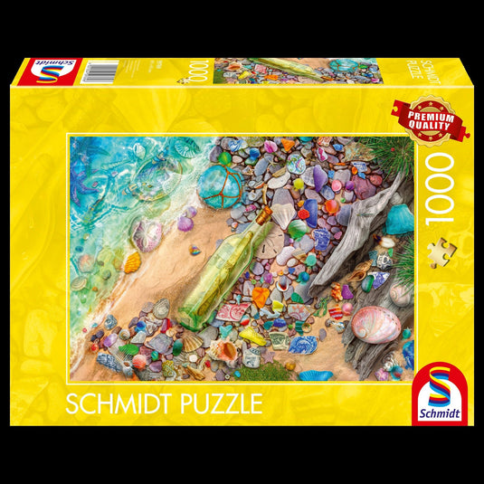 Beach Treasures 1000 Piece Jigsaw Puzzle by Schmidt Puzzle - 1