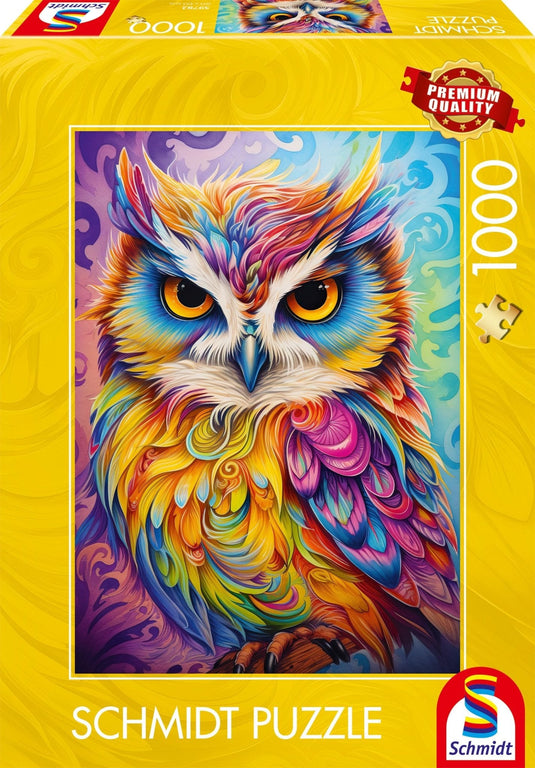 The Parrot-Owl 1000 Piece Jigsaw Puzzle by Schmidt Puzzle - 1