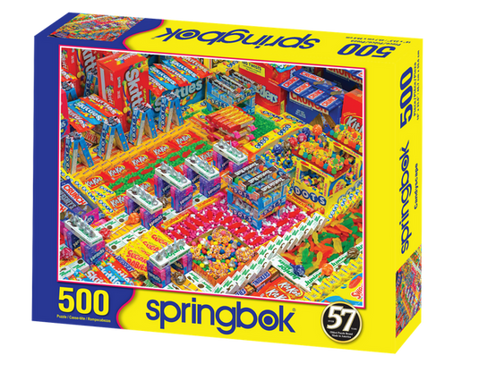Candyscape 500 Piece Jigsaw Puzzle by Springbok - 2