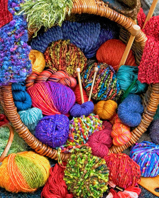 Yarn Cornucopia 60 Piece Jigsaw Puzzle by Springbok - 1