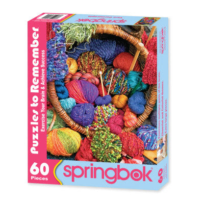 Yarn Cornucopia 60 Piece Jigsaw Puzzle by Springbok - 2