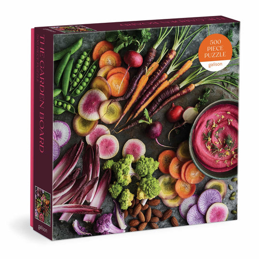 The Garden Board 500 Piece Jigsaw Puzzle by Galison - 1