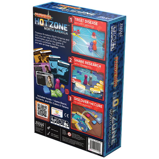 Pandemic Hot Zone - North America Board Game by Z-Man Games