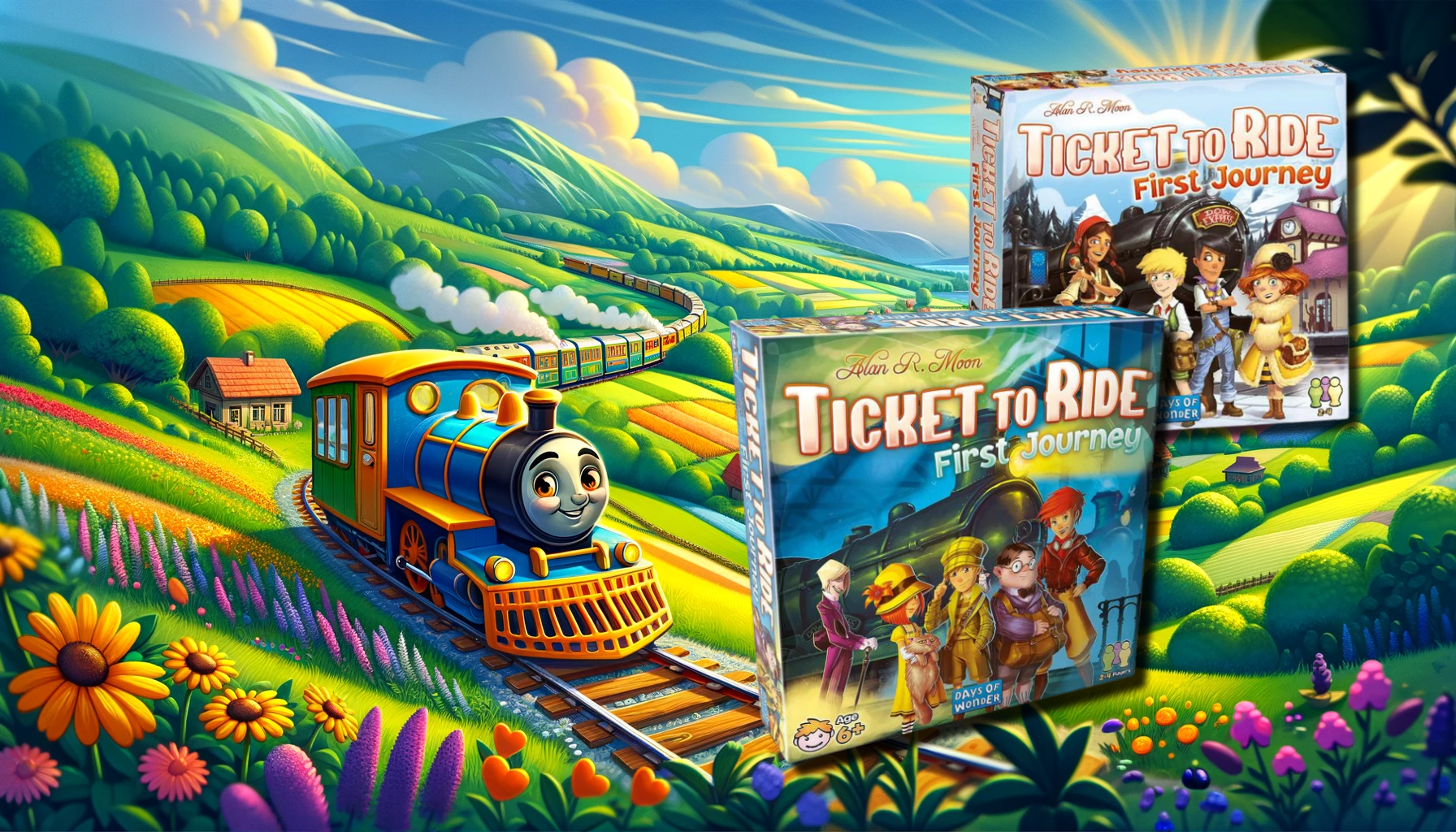 Ticket to Ride: First Journey - A Family Review