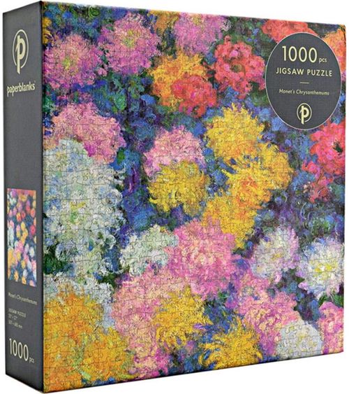 Monet's Chrysanthemums Jigsaw Puzzle by PaperBlanks