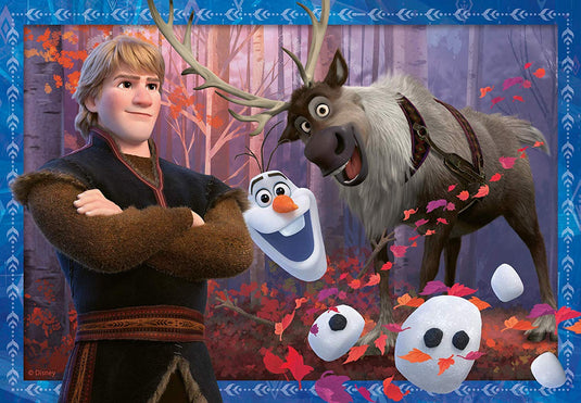 Frosty Adventures 2 x 24 Piece Jigsaw Puzzle by Ravensburger - 3