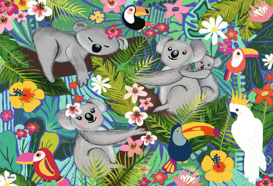 Koalas and Sloths 2 x 24 Piece Jigsaw Puzzle by Ravensburger - 2