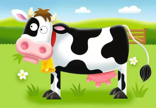 My First Puzzle On The Farm 2, 3, 4, 5 Piece Jigsaw Puzzles by Ravensburger - 3