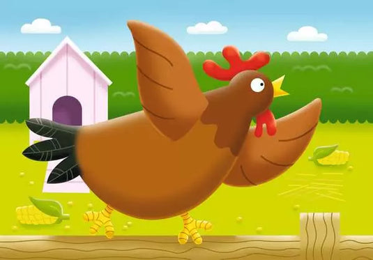 My First Puzzle On The Farm 2, 3, 4, 5 Piece Jigsaw Puzzles by Ravensburger - 4