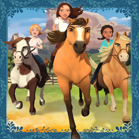 Spirit: Adventures on a Horse 3x49 Piece Jigsaw Puzzles by Ravensburger - 4