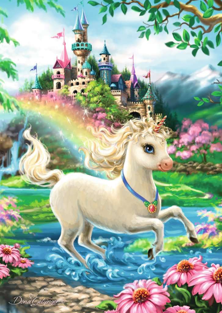 Unicorn Castle 35 Piece Jigsaw Puzzle by Ravensburger