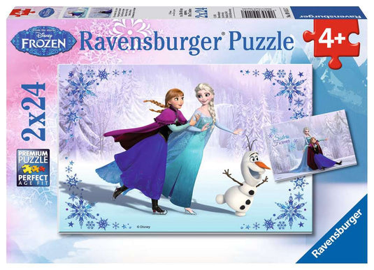 Sisters Always 2 x 24 Piece Jigsaw Puzzle by Ravensburger - 1