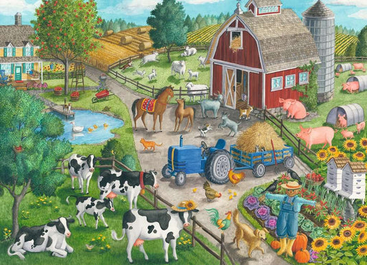 Home on the Range 60 Piece Jigsaw Puzzle by Ravensburger - 2
