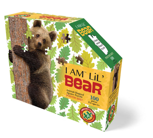 I Am Lil' Bear 100 Piece Puzzle by Madd Capp Box Front