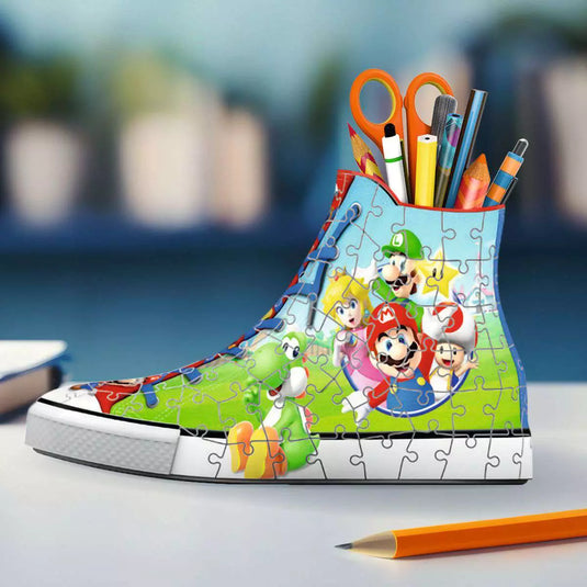 Super Mario Sneaker 108 Piece Jigsaw Puzzle by Ravensburger