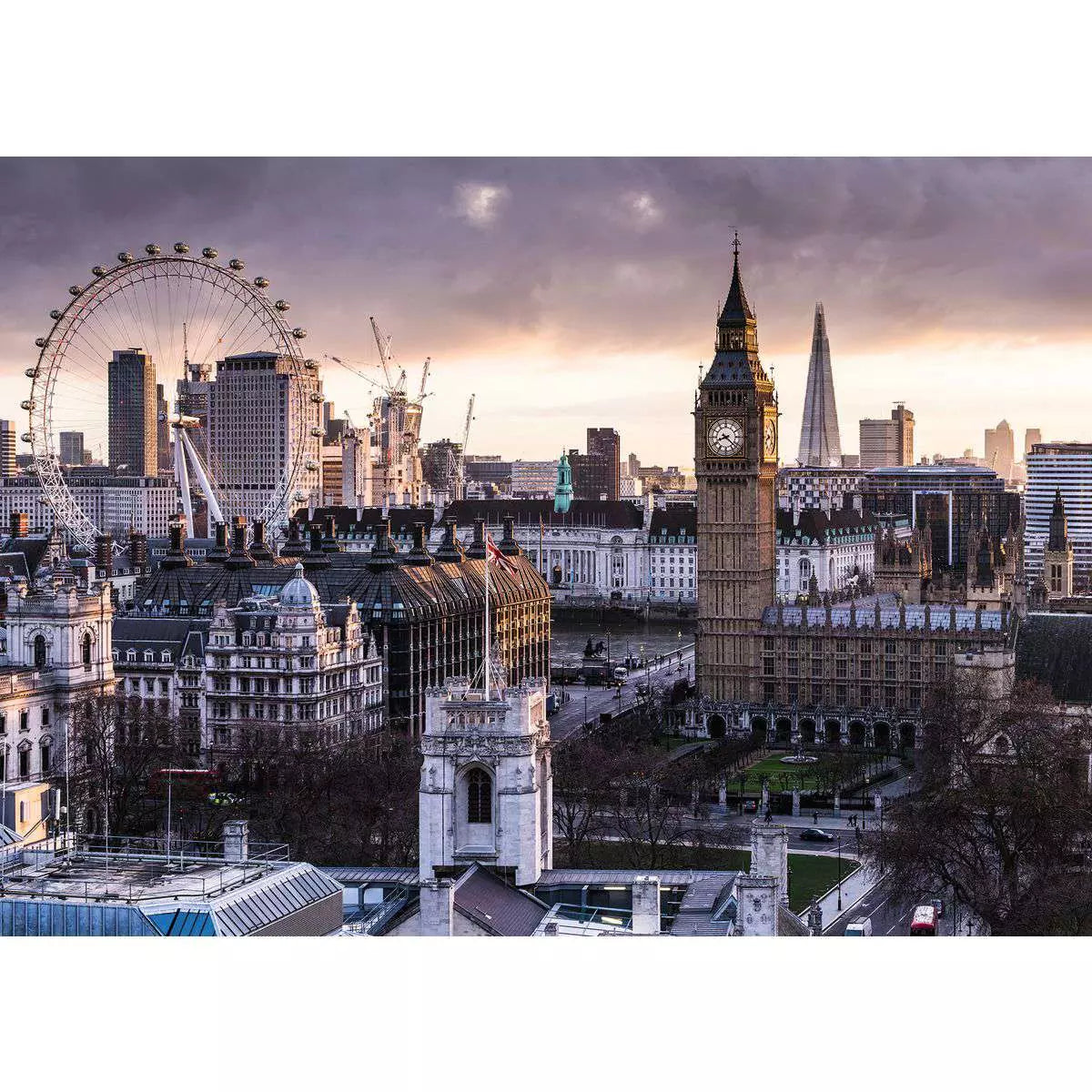 Beautiful Skylines London 1000 Piece Jigsaw Puzzle by Ravensburger