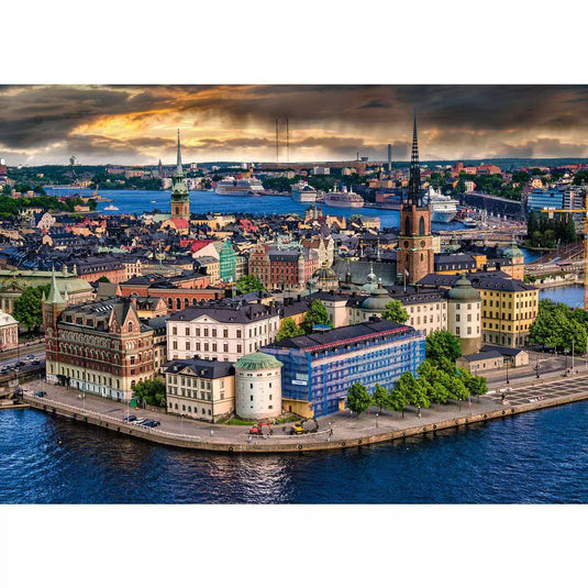 Stockholm, Sweden 1000 Piece Jigsaw Puzzle by Ravensburger - 2
