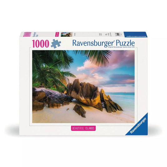 Beautiful Islands Seychelles 1000 Piece Jigsaw Puzzle by Ravensburger - 1