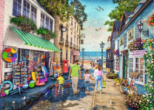 Seaview Lane 1000 Piece Jigsaw Puzzle by Ravensburger - 2