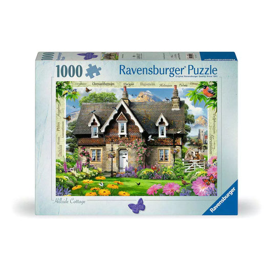 Hillside Cottage 1000 Piece Jigsaw Puzzle by Ravensburger