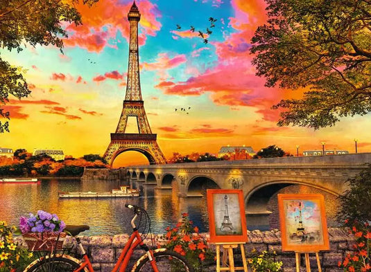 Evening in Paris 500 Piece Jigsaw Puzzle by Ravensburger - 2
