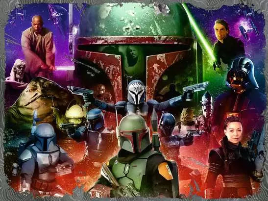Boba Fett: Bounty Hunter 1500 Piece Jigsaw Puzzle