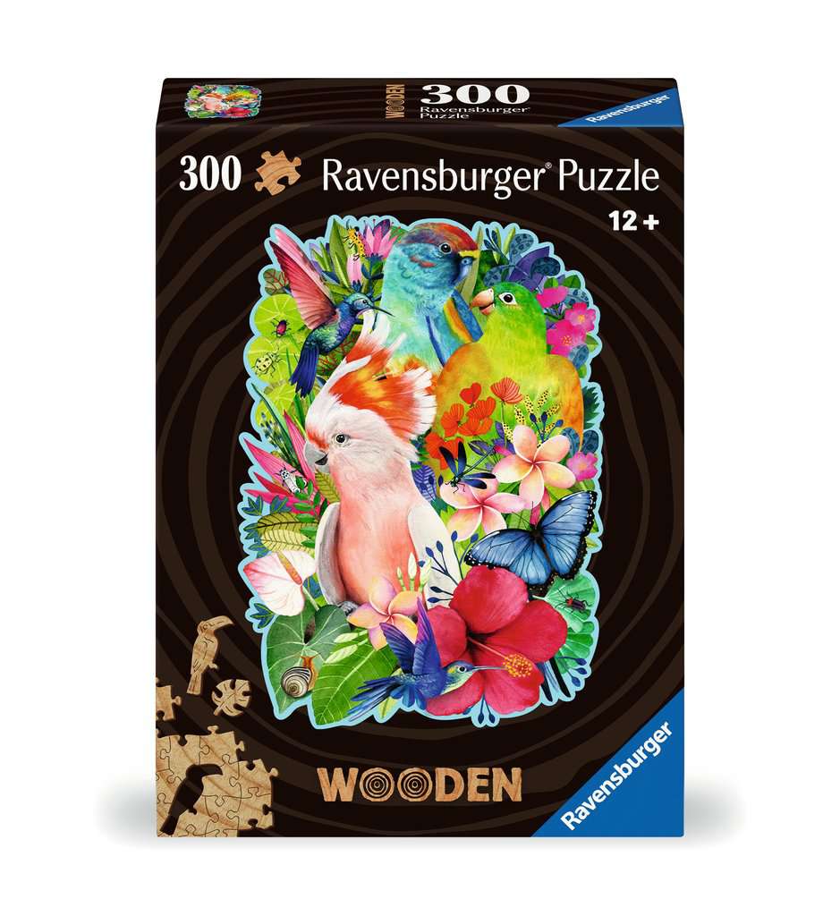 Exotic Birds 300 Piece Jigsaw Puzzle by Ravensburger