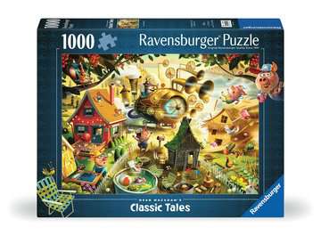 Look Out Little Pigs! 1000 Piece Jigsaw Puzzle by Ravensburger