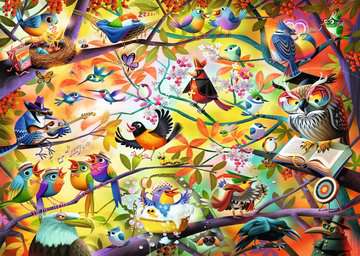 Busy Birdies 1000 Piece Jigsaw Puzzle (USJ)