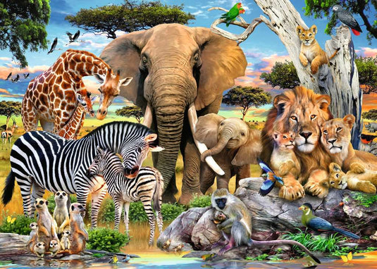 Baby Love 500 Piece XL Jigsaw Puzzle by Ravensburger - 1