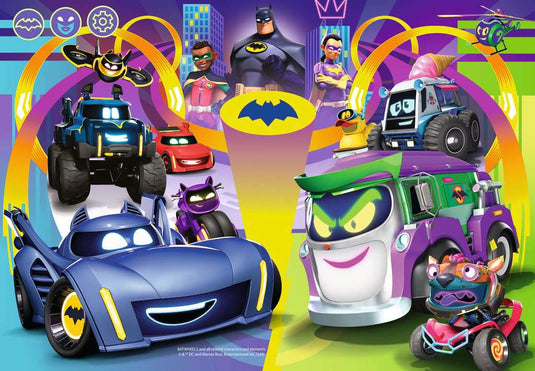 Batwheels 2x24 Piece Jigsaw Puzzle by Ravensburger - 3