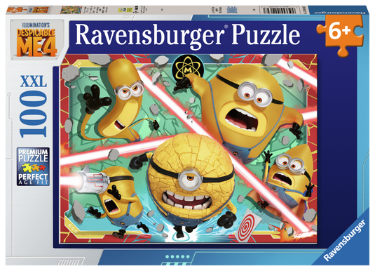 Despicable Me 4 100 Piece Jigsaw Puzzle by Ravensburger - 1