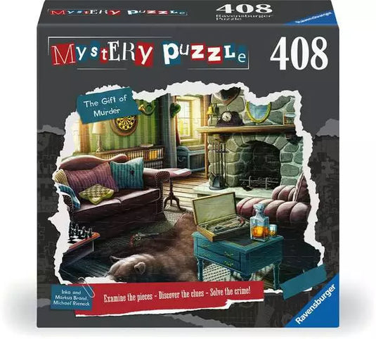 Mystery: The Gift of Murder 408 Piece Jigsaw Puzzle