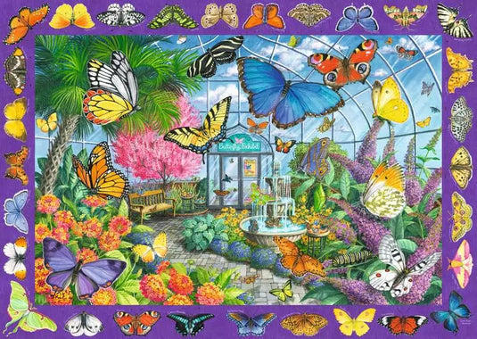 The Butterfly Place 500 Piece Jigsaw Puzzle by Ravensburger