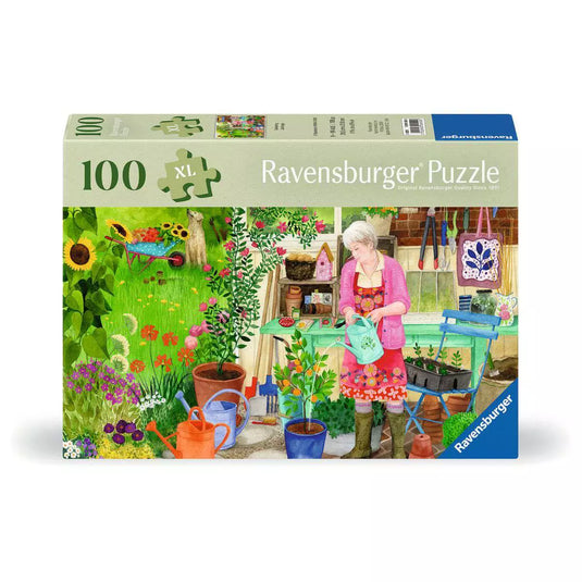 Gardening 100 Piece Jigsaw Puzzle by Ravensburger - 1