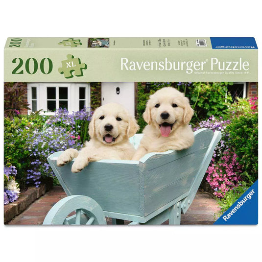 Golden Retriever 200 Piece Jigsaw Puzzle by Ravensburger - 1