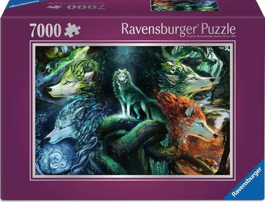 Wolves 7000 Piece Jigsaw Puzzle by Ravensburger