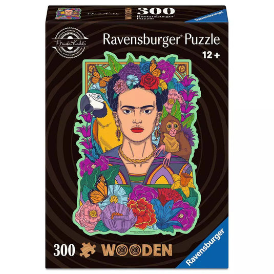 Frida Kahlo 300 Piece Wooden Jigsaw Puzzle by Ravensburger - 1