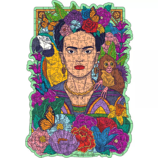 Frida Kahlo 300 Piece Wooden Jigsaw Puzzle by Ravensburger - 2