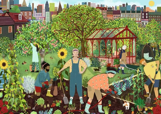 The Allotment 1000 Piece Jigsaw Puzzle by Ravensburger