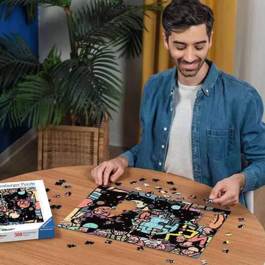 Puzzle Community 500 Piece Jigsaw Puzzle by Ravensburger