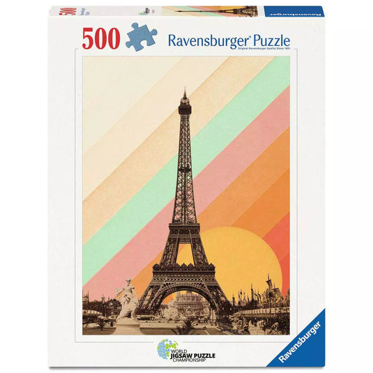 Paris Rainbow 500 Piece Jigsaw Puzzle by Ravensburger