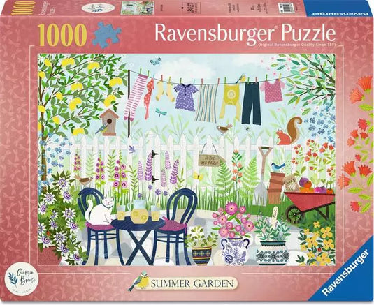 Summer Garden 1000 Piece Jigsaw Puzzle by Ravensburger