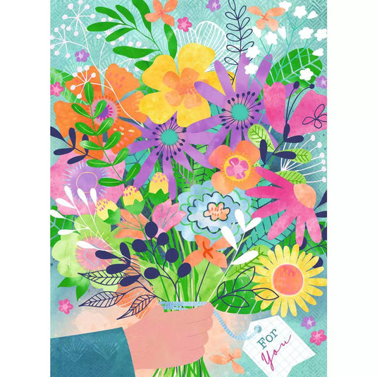Flowers for You 500 Piece Jigsaw Puzzle by Ravensburger