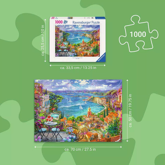 St. Tropez 1000 Piece Jigsaw Puzzle by Ravensburger