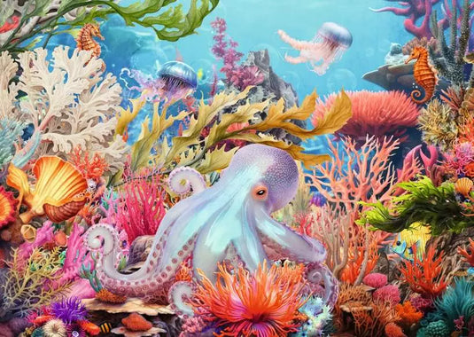 Reef Life 500 Piece Jigsaw Puzzle by Ravensburger